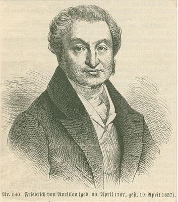 Ancillon, Friedrich von<br>1767-1837<br>frz.-ref. Pfarrer und Historiker in Berlin