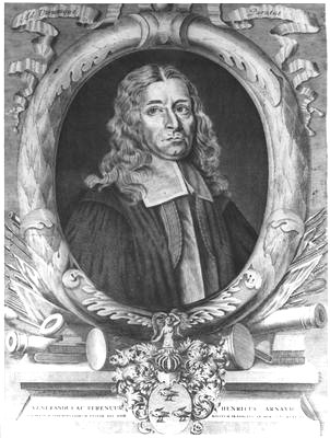 Arnaud, Henri<br>1643-1721<br>Waldenserführer, 1691 45 Jahre alt, Kupferstich