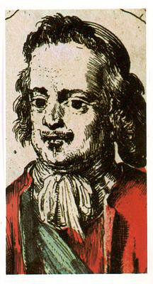 Arnaud, Henri<br>1643-1721<br>Waldenserführer, 1691 45 Jahre alt, Kupferstich von Romeyn de Hooghe