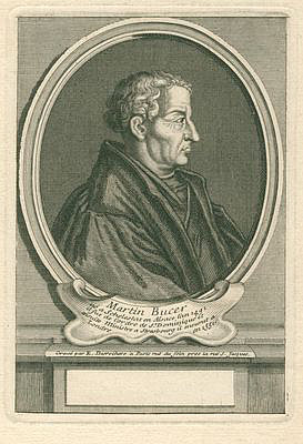 Bucer, Martin<br>1491-1551<br>Reformator aus Schlettstadt, Kupferstich