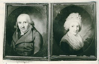 Guichard, Johann Philipp II.<br>1726-1798<br>und Ehefrau Sophie Margarete geb. Ludwig, Magdeburg