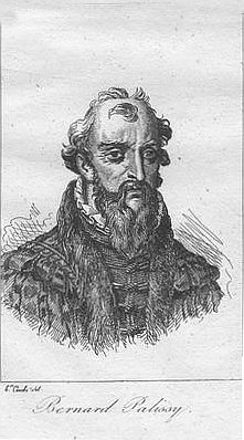 Palissy, Bernard<br>1510-1590<br>Keramiker und Schriftsteller, hugenottischer Märtyrer