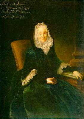 Rocoulle, Marthe de<br>1659-1741<br>Hugenottin, Kinderfrau von Friedrich dem Großen, nach Antoine Pesne