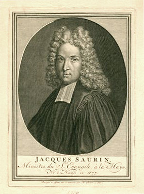 Saurin, Jacques<br>1677-1736<br>frz.-ref. Prediger im Haag,  Kupferstich