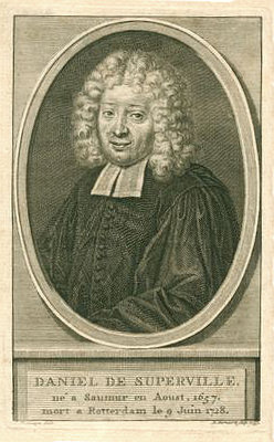 Superville, Daniel de<br>1657-1728<br>Kupferstich von S. Thomasin nach Balthasar Bernaerts