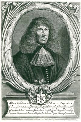 Valkenier, Pieter<br>1641-1712<br>Flüchtlingskommissar in Frankfurt/Main, Kupferstich